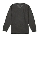 Boys Thermal V Neck Top, 8-10