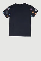 Boys Game Over Graphic Tee, Black, Size S