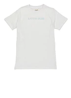Boys Lavish Short Sleeve Graphic Tee, White, Size 8