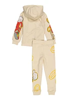 Little Boys Sonic The Hedgehog Sweatshirt and Joggers, Multi, Size 6-7