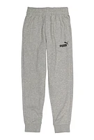 Boys Puma Marled Graphic Joggers, Grey, Size 8