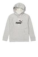 Boys Puma Sportswear Marled Fleece Hoodie, Grey, Size M