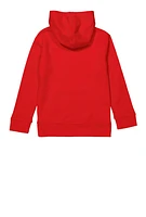 Boys Puma Sportswear Pullover Hoodie, Red, Size XL
