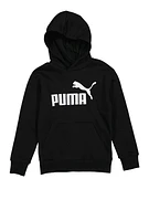 Boys Puma Hoodie, Black, Size M