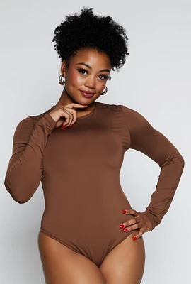 Womens Plus Daisy Double Layer Bodysuit, 1X