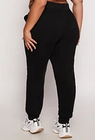 Womens Plus Love Yourself Joggers,