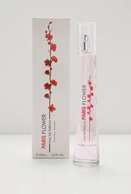 Womens Paris Flower Perfume, Clear