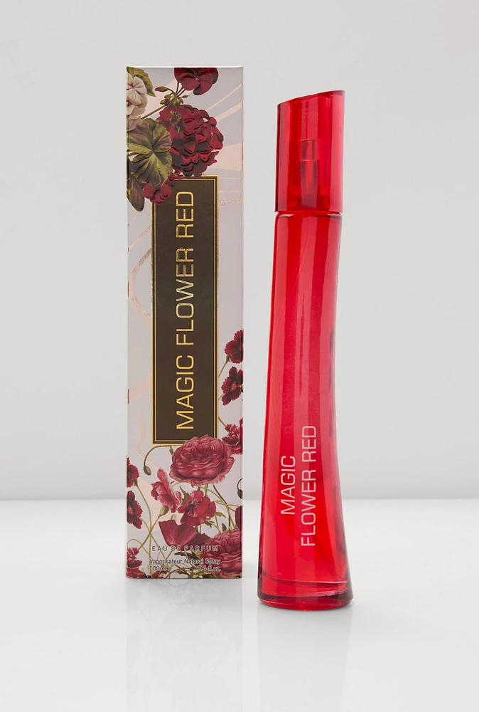 Womens Magic Flower Red Perfume, Red