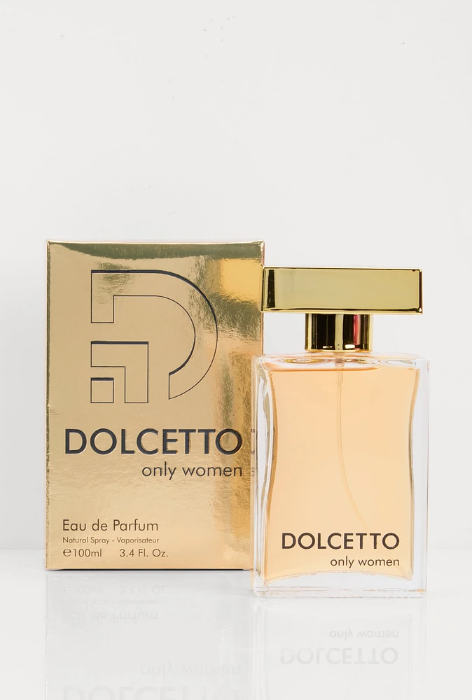 Womens Dolcetto Only Women Perfume, Gold