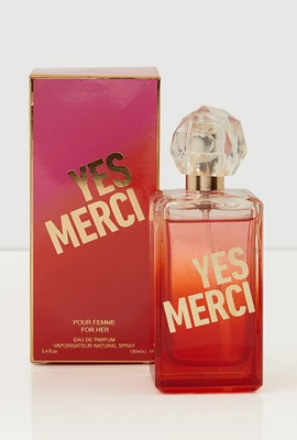 Womens Yes Merci Perfume, Pink