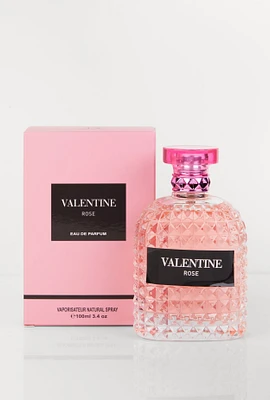 Womens Valentine Rose Perfume, Pink