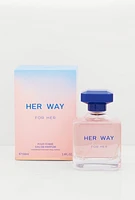 Womens Her Way For Her Perfume, Pink