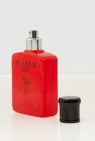 Womens Mens Player Red Cologne, Red