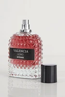Womens Mens Valencia Uomo Intense Cologne, Black