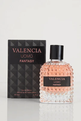 Womens Mens Valencia Uomo Fantasy Cologne, Black