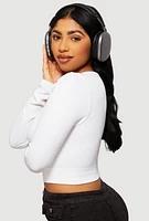Wireless Bluetooth Over Ear Headphones, Grey