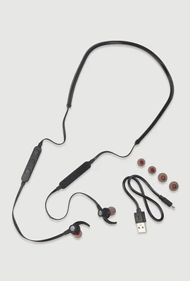 Wireless Neckband Earphones, Black