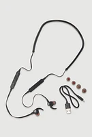 Wireless Neckband Earphones, Black