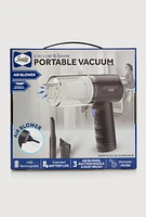 2 In 1 Car and Home Portable Vacuum, Black