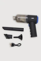2 In 1 Car and Home Portable Vacuum, Black