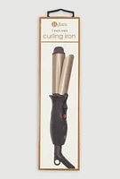Womens 1 Inch Mini Curling Iron, Black