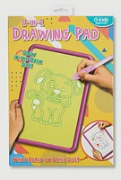 Glow In The Dark Drawing Pad, Pink