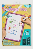 Glow In The Dark Drawing Pad, Pink