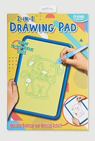 Glow In The Dark Drawing Pad, Blue