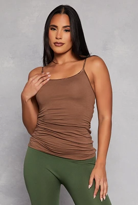 Womens Scoop Neck Basic Cami, S