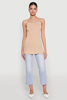 Womens Scoop Neck Basic Cami,