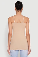 Womens Scoop Neck Basic Cami,