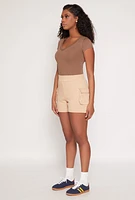 Womens V Neck Basic Short Sleeve Tee,