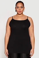Womens Plus Scoop Neck Cami,
