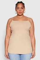 Womens Plus Scoop Neck Cami,