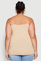 Womens Plus Scoop Neck Cami,