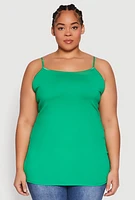 Womens Plus Scoop Neck Cami,