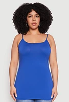 Womens Plus Scoop Neck Cami,