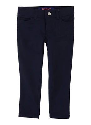French Toast Girls 4-6x Skinny Leg Pants, Blue, Size 6X
