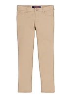 French Toast Girls 7-16 Skinny Leg Pants, Khaki,