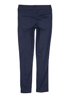 French Toast Girls 7-14 5 Pocket Skinny Pants, Blue, Size 14