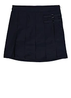 French Toast Girls 16-20 Pleated Skort, Blue, Size 18