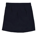 French Toast Girls 16-20 Pleated Skort, Blue, Size 18