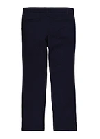 French Toast Girls Plus Size 10.5-20.5 Straight Leg Pants, Blue, Size 16.5