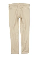 French Toast Girls Plus 10.5-20.5 Skinny Leg Pants, Khaki,