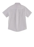 French Toast Boys 4-7 Short Sleeve Oxford Shirt, White, Size 6