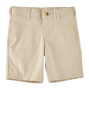 French Toast Boys 4-7 Flat Front Shorts, Khaki, Size 5