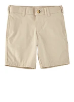 French Toast Boys 4-7 Flat Front Shorts, Khaki, Size 5