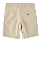 French Toast Boys 4-7 Flat Front Shorts, Khaki, Size 5