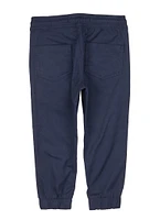 French Toast Boys 4-7 Drawstring Waist Joggers, Blue, Size 5