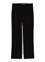 French Toast Boys 8-14 Solid Relaxed Fit Chinos, Black, Size 14